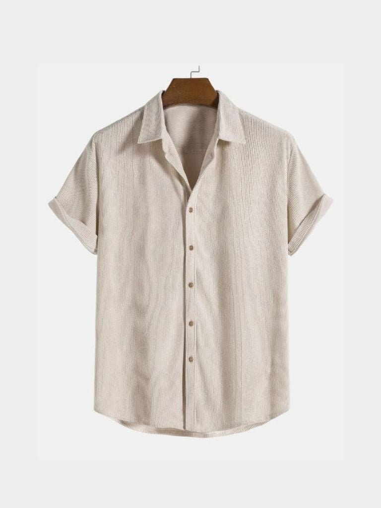 Minimalist Corduroy Shirt